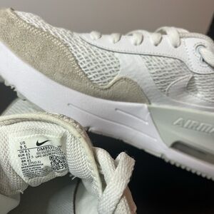 Nike Air Max White and Tan Men's Shoes